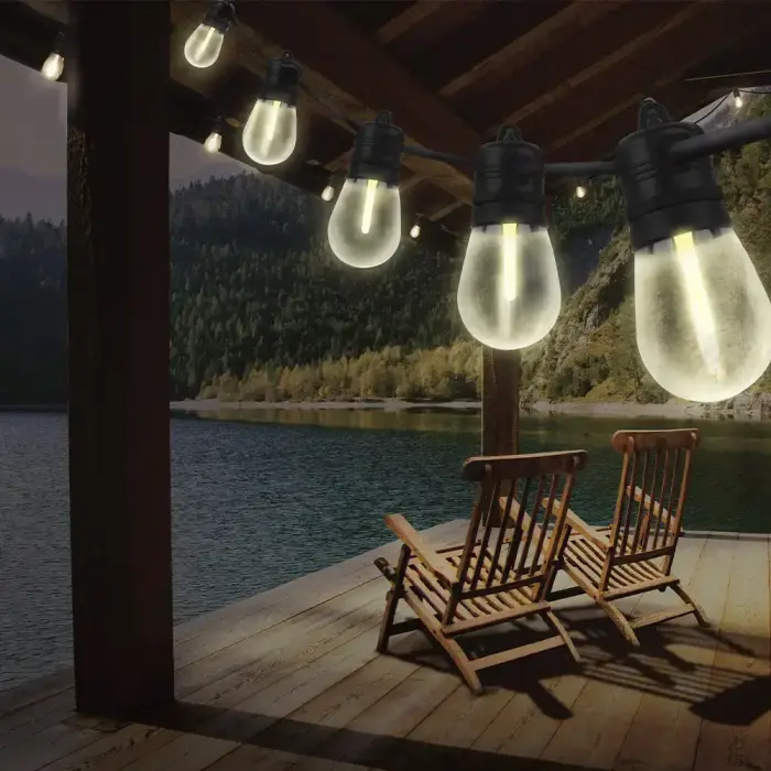 Forever Light LED Solar Garland SUNARI FLS-60 7,5m 10 bulbs IP44 Фото num