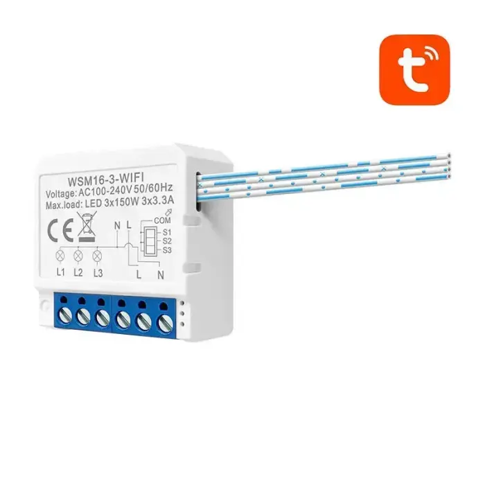 Smart Switch Module WiFi Avatto WSM16-W3 TUYA Photo