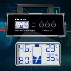 Qoltec Intelligent microprocessor charger 12V 24V 25A | Rectifier with repair function for AGM GEL SLA battery | LCD Фото num
