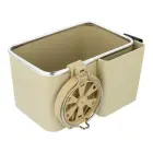 Car organizer with cup holder beige Photo
