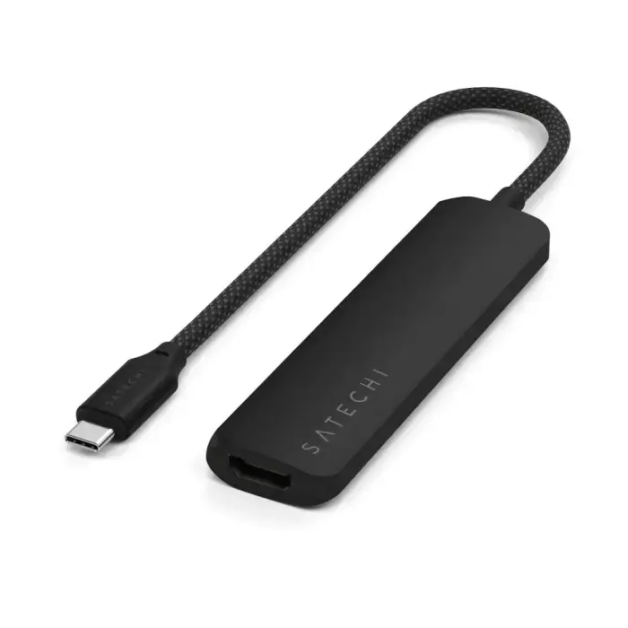 SATECHI adapter HUB 4in1 Type C ST-P4SK black Фото num