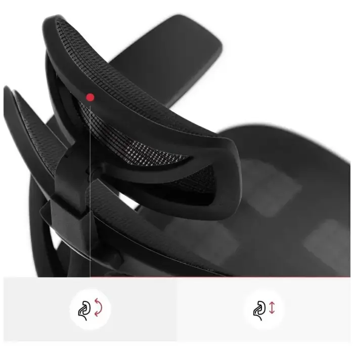 Ergonomic chair Diablo Chairs V-Basic black Photo