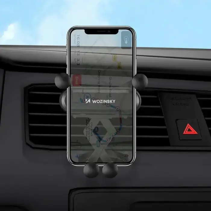 Wozinsky Gravity Car Mount Phone Holder for Air Outlet black (WCH-05) Фото num