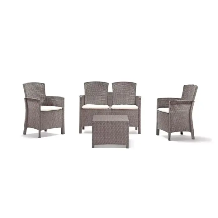 Комплект садовой мебели Set Lido 2 Storage, бежевый Фото num