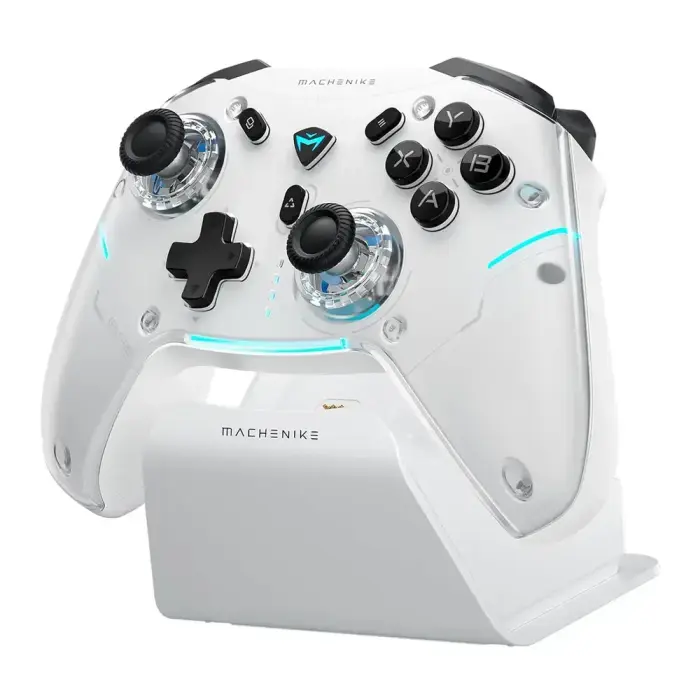 Machenike G5Pro Max Wireless Game Controller with Charging Station - White Фото num