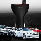Rock Transmiter FM B300 MP3, Bluetooth - 2xUSB - black Photo