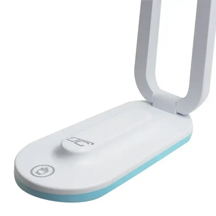 Collapsable LED desk Lamp 10W, 3000/4500/6000K, 1200mAh, blue, LTC Foto 3