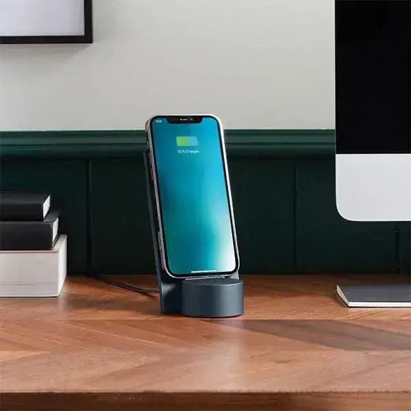 Lexon City Energy Pro 10W Wireless Charger with Bluetooth Speaker dark blue LD145DB Foto 7