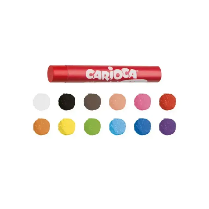 Eļļas krītiņi CARIOCA, 10mm, 12gab Photo