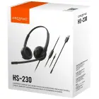 Creative HS-230 Wired Headphones with USB Microphone Black Foto 7