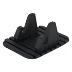 Silicone Car Phone Holder Dashboard Desktop Stand black Foto 1