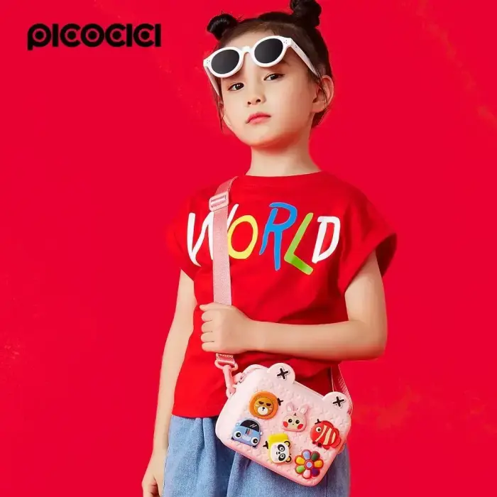 PICOCICI Kids Trendy Satchel K10 pink Фото num