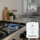 Qoltec Certified Propane-Butane Gas Leak Sensor | LPG detector | 85dB alarm | LED Фото num