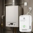 Qoltec Certified wireless Gas Leak (CH4) and Carbon monoxide (CO) detector | alarm 85dB | LED Фото num