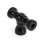Rockbros CO₂ pump, aluminum alloy valve head, cartridge-free, Presta/Schrader compatible - black Foto 3