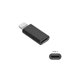 Fusion adapteris Type-C | USB-C uz Lightning melns Foto 1