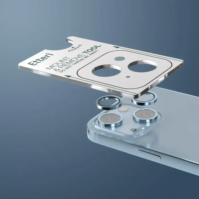 Etteri camera lens protector for iPhone 14 / 14 Plus blue Фото num