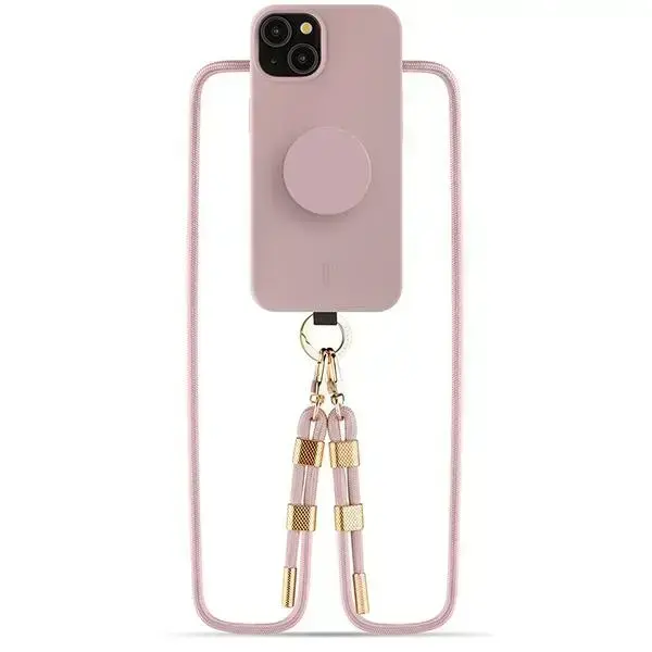 Etui JE 3in1 PopGrip iPhone 15 6.1" różowy|rose 30494 (Just Elegance) Photo