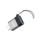 BWOO Adapter USB - USB-C Gray OTG BZ-35 Фото num
