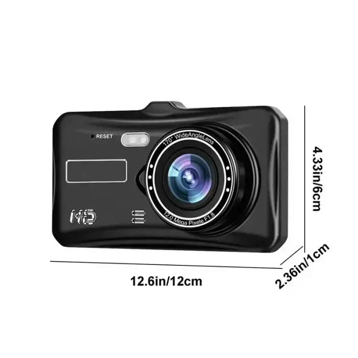 Car Dash Cam DVR-03 4,0 inches + rear camera Foto 7