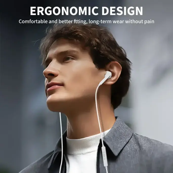 TECH-PROTECT ULTRABOOST LIGHTNING EARPHONE CORE G2 WHITE Photo