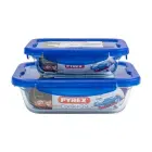 Stikla tr.ar vāku 2gb kompl. Cook&Go Foto 1