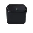 Car rubbish storage bin black Photo