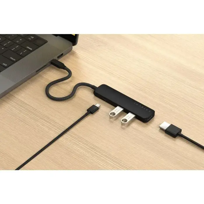 SATECHI adapter HUB 4in1 Type C ST-P4SK black Фото num