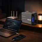 Qoltec Pure Sine Wave Inverter | 12V to 230V | 500/1000W | LCD | USB | USC-C | Compatible with LiFePO4 GEL AGM  Foto 6