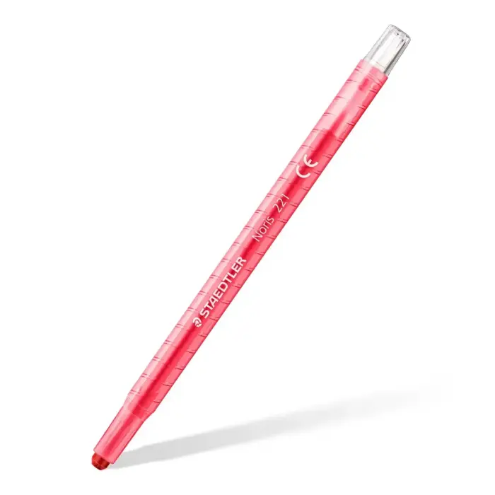 Vaska krītiņi plastmasas korpusā STAEDTLER NORIS CLUB 221 diametrs 6mm, 12 krāsas Photo