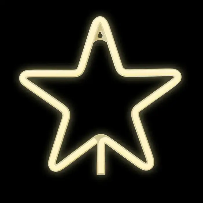 Neon LED CHRISTMAS PENTASTAR warm white FLNE22 Forever Light Foto 3