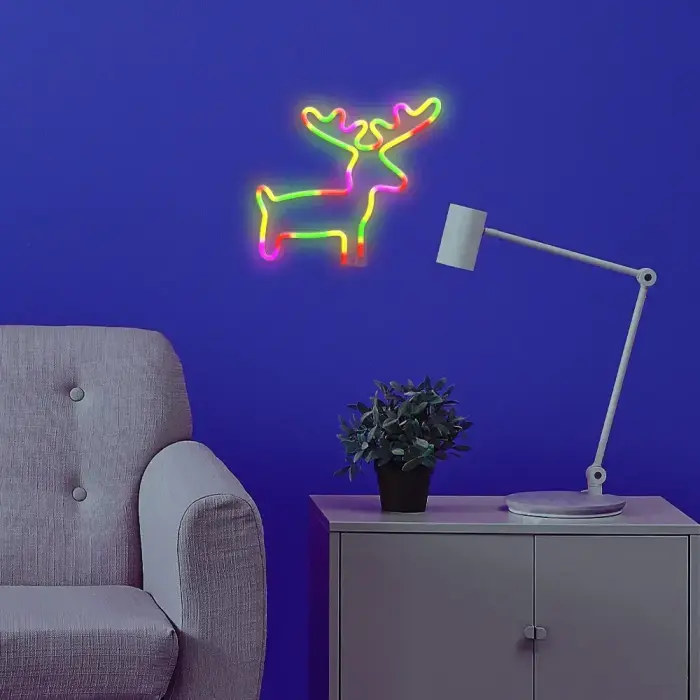 Neon LED Light ELK multicolor Bat + USB FLNE12 Forever Light Photo