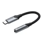Adapter audio USB-C male to 3.5MM jack female Vention BGJHA 0.1m Foto 2