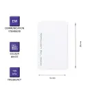 Qoltec The EM proximity card  EM| Mifare  |125 kHz | 10 pcs Фото num