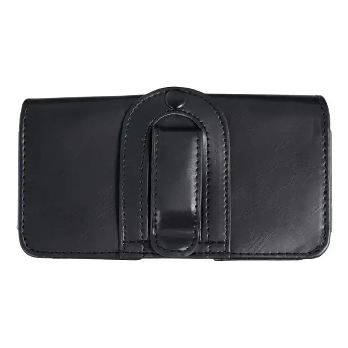 Horizontal universal case CLASSIC 100A model 1 for (Samsung S3/S4/A3 / Iphone 6/7/8) black Фото num