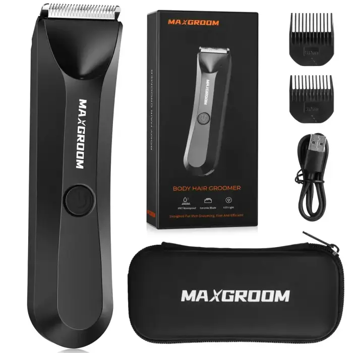 MAXGROOM RFCD-9087 multifunctional trimmer with LED light - black Photo