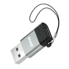 BWOO adapter BZ-38 USB-C - USB gray OTG Фото num