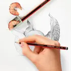 Zīmulis STAEDTLER TRADITION HB sarkans korpuss Foto 12