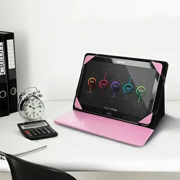 Etui Blun uniwersalne na tablet 7" UNT różowy|pink Foto 10