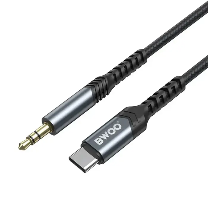 BWOO audio cable BO-AUX066 aux 3.5mm-USB-C Foto 4