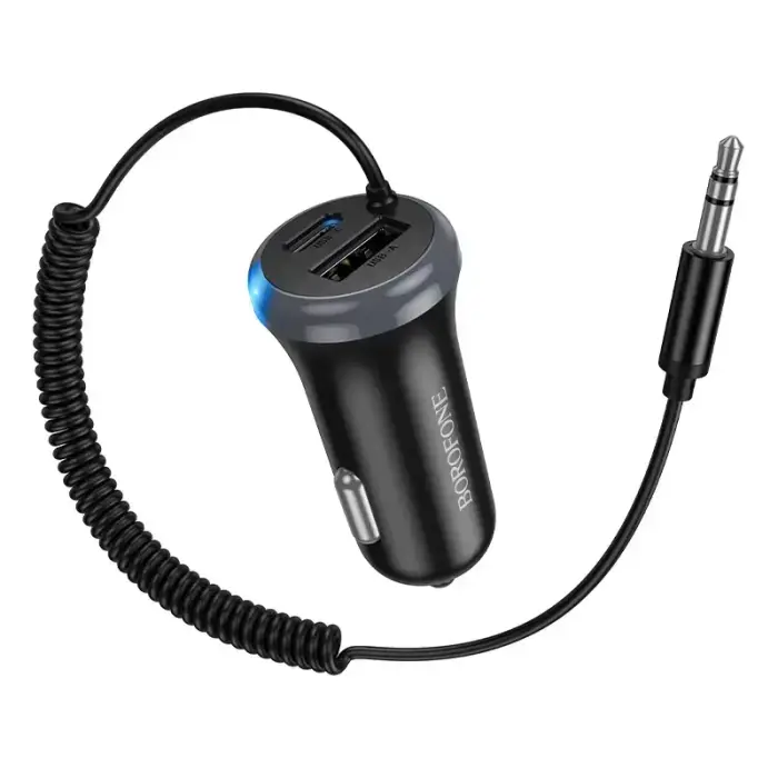 Borofone Audio Bluetooth Receiver AUX BC64 Contento black Photo