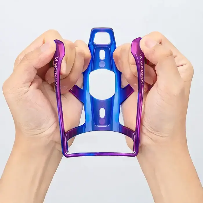 Wozinsky WUR-01BP Bike Bottle Holder Basket - Blue and Purple Фото num