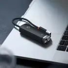 Baseus Lite Series Ethernet Adapter USB-A to RJ45 LAN Port (100Mbps) Black Foto 8