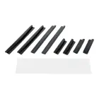 Car door edge protector 8 pcs black Фото num