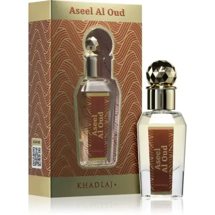 Khadlaj Aseel Al Oud uniseks smaržas 15 ml Foto 3