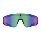 Colmi V06 AI Sports Sunglasses (Black with Blue Lenses) Фото num