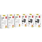 Dudao A2ProL tīkla lādētājs | 12W | USB-A, Lightning | Lightning vads komplektā | melns Foto 3