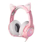 Gaming headphones ONIKUMA K9 Pink RGB Foto 1