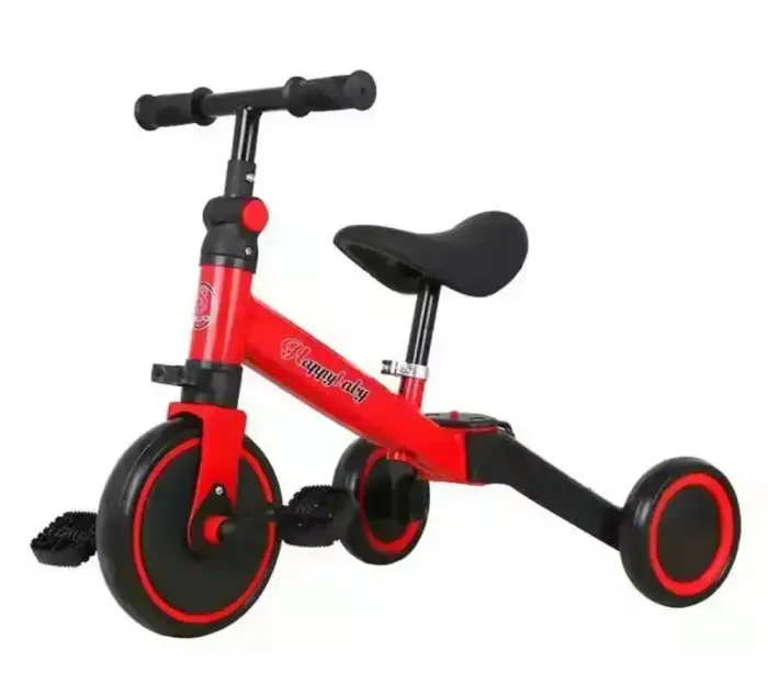 Children's multifunctional tricycle red Photo