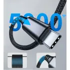 Choetech AUX006 USB-C | mini jack 3.5mm cable 1 m - black Foto 7